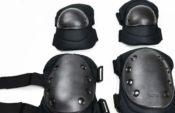 Knee pads  fans real CS equipment tactical knee pads elbow pads outdoor  male riding protective gear