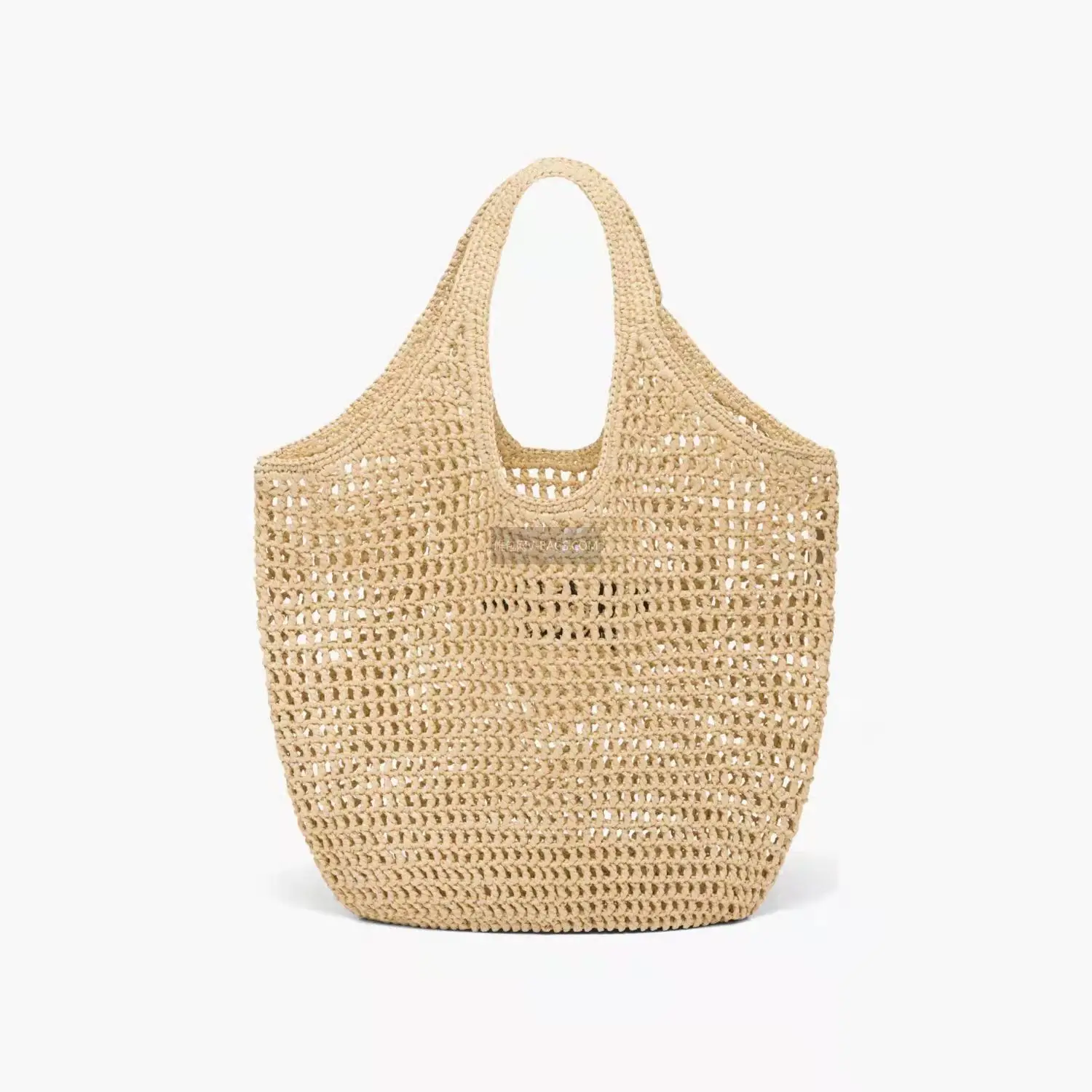 The Newest Design Large Capacity Paper Rope Raffia straw tote shoulder handbag Polyester bag paper straw beach bag