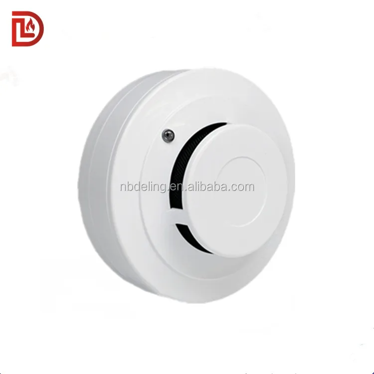 Super Quality Smoke Alarm System   Fire Alarm 2 wire 4 wire 12v/24v Somke Detector With Relay Output