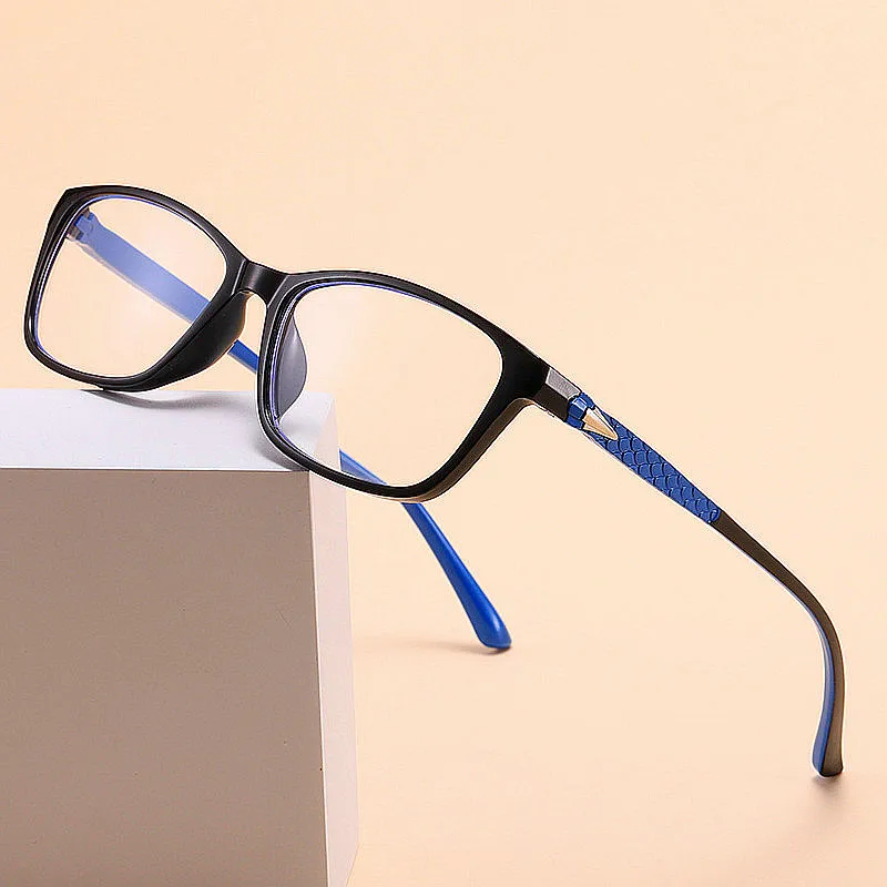Wholesale Classic Women Men Square Optical Eyeglasses Computer Presbyopia Glasses Anti Blue Light Reading Glasses