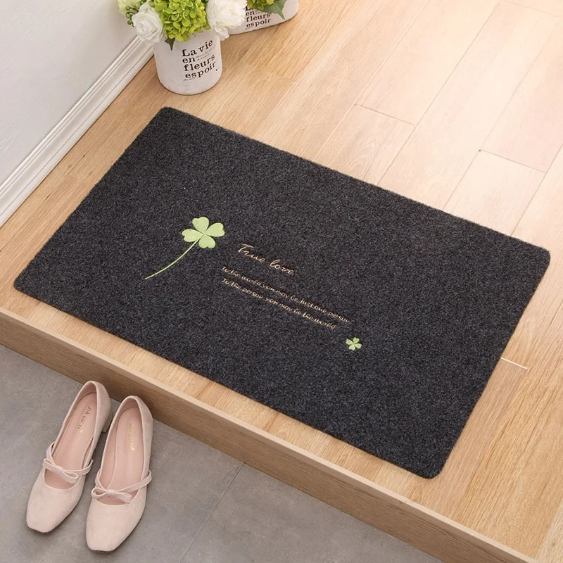 Entrance mat kitchen water-absorbent dirt-resistant non-slip mat bathroom mat can be cut bedroom living room carpet
