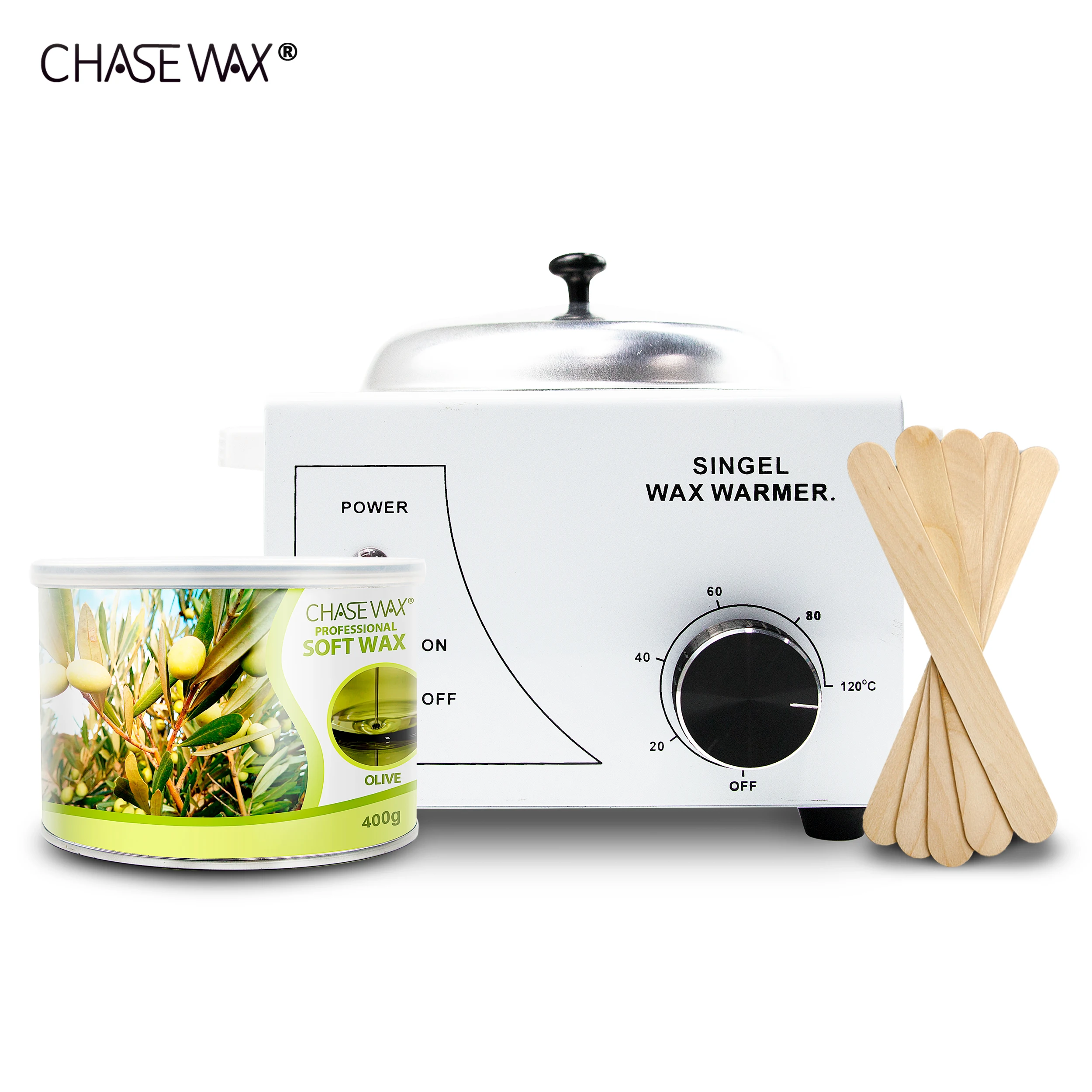 High Elasticity 14oz Olive Depilatory Wax Soft Wax Hair Removal For All Skin Type