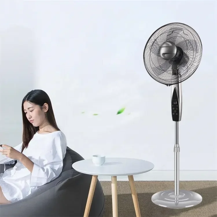 Selling Vertical Multifunctional Home Electronic Stand Fan 50W Air Cooling Pedestal Fan High Speed
