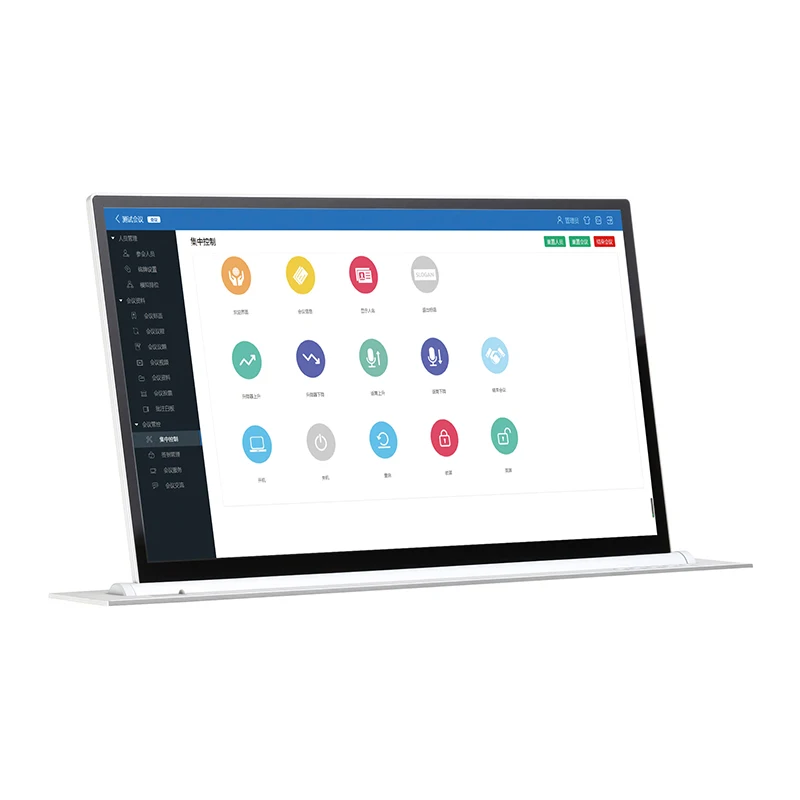 Motorized Paperless Interactive Monitor Lift 15.6 17.3 21.5 -inch ultra-thin LCD touch screen with a resolution of 1920*1080P