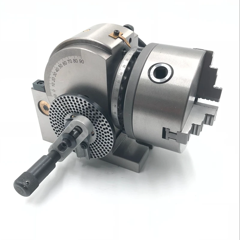 Milling machine BS universal 6-inch indexing head indexer, fast, small, simple, vertical and horizontal manual indexer precision