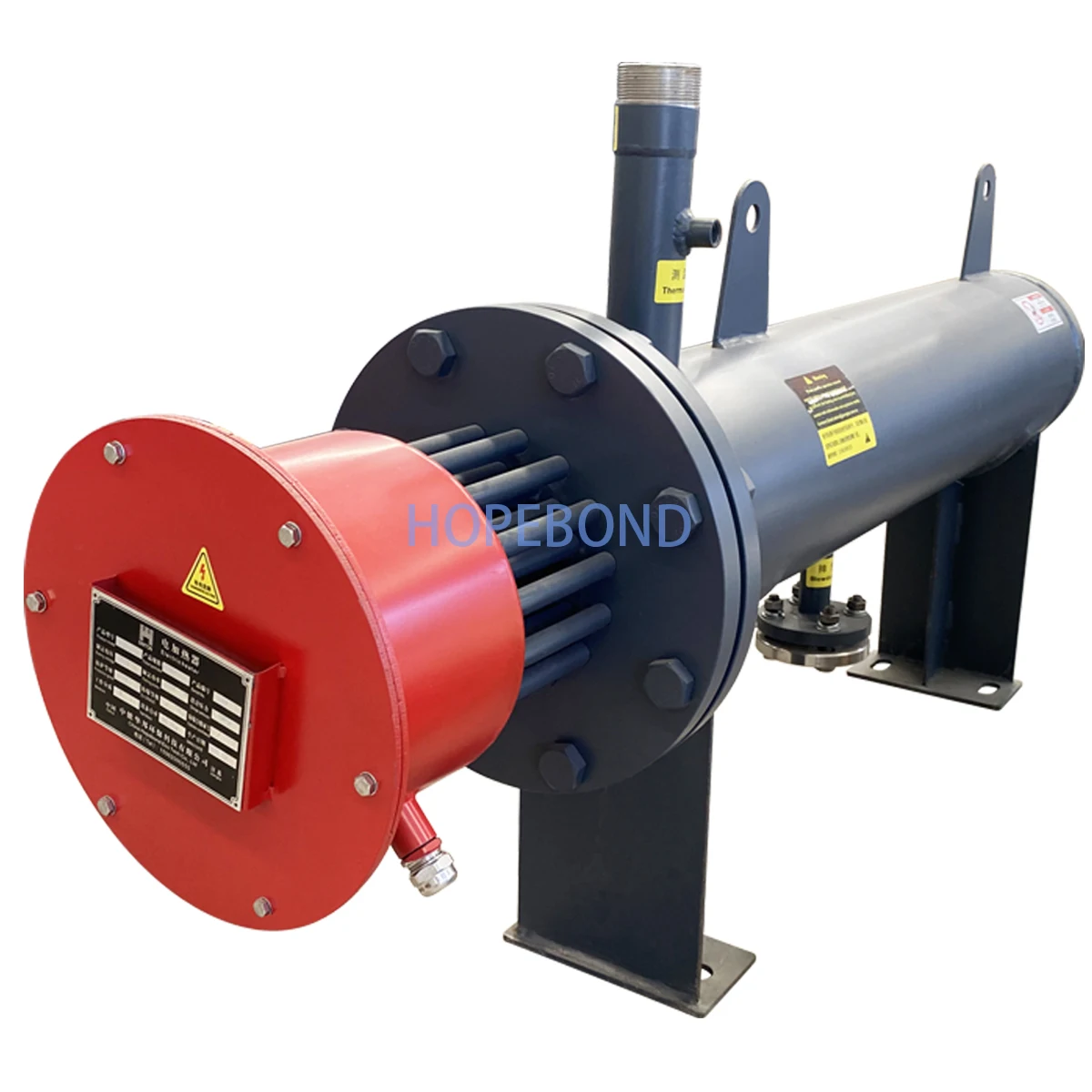 CE Certified TZCX Brand Custom Tubular Industrial Process Circulation Heater Heating Tube Electric High Productivity Customized