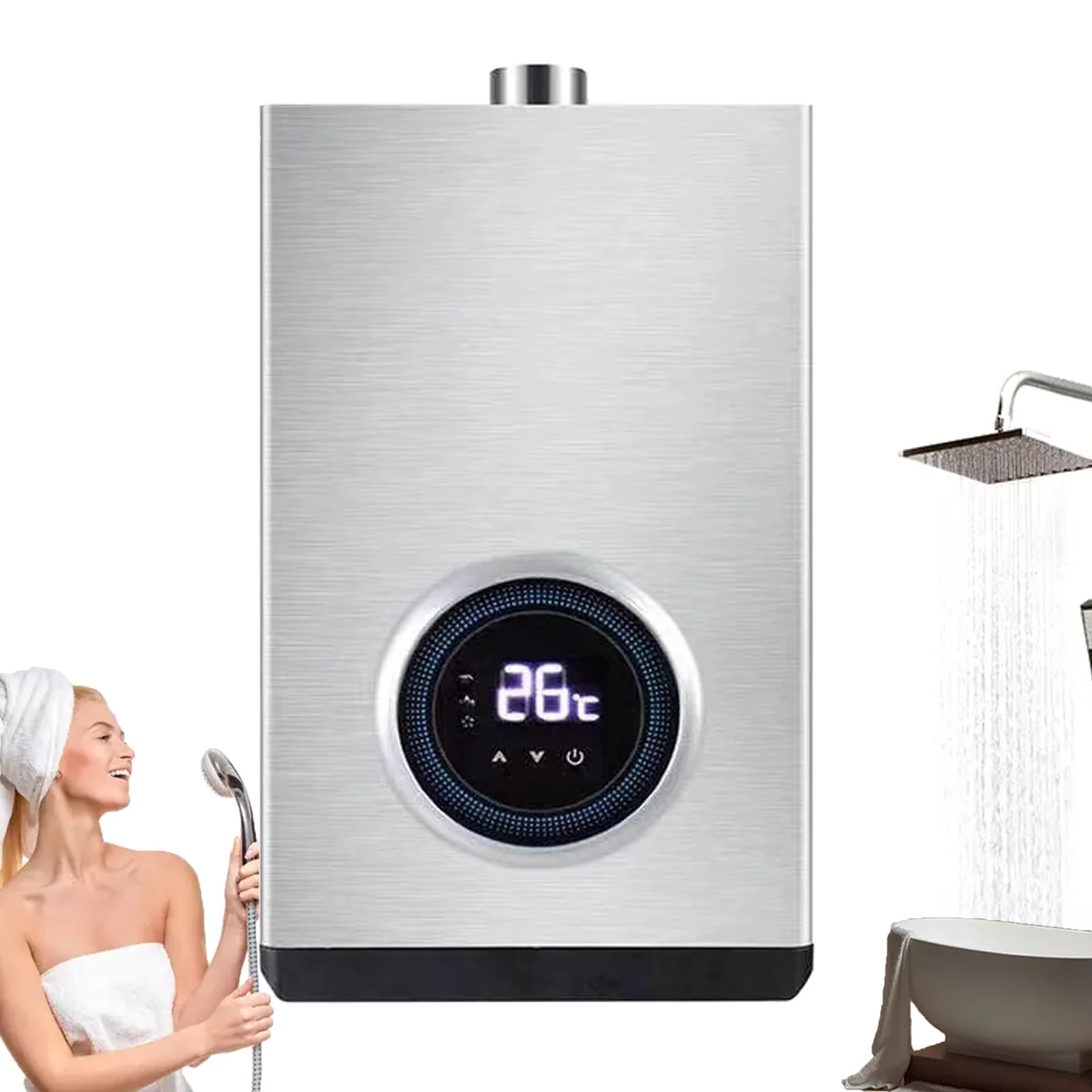 High Quality Wall Hung Industrial Combi Condensing Heat Exchanger Gas Boiler Gas Water Heater