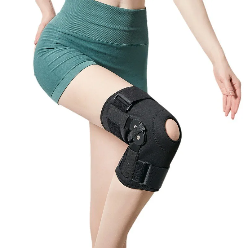 Wholesale Neoprene Knee Support Braces Adjustable rom knee brace Joint Arthritis Hinged Knee Brace