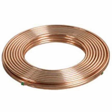 China Manufacturer Copper Pancake Coil Pipe Refrigeration Refrigerator Capillary Copper Tube Copper Pipe In Coil