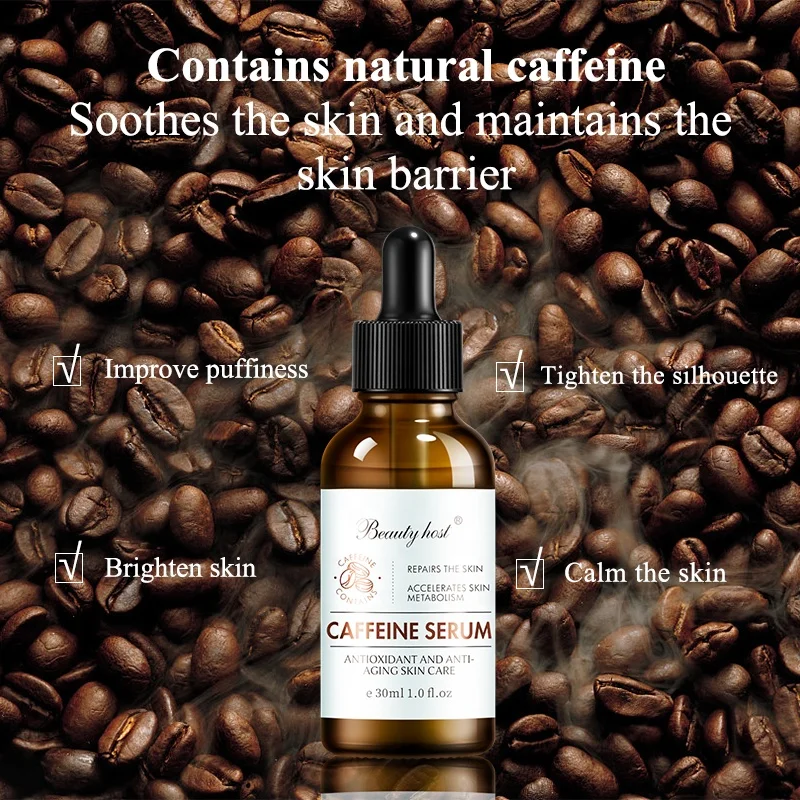 New Arrival Face AHA  BHA Peeling Solution Niacinamide Hyaluronic Acid Arbutin Buffet Lactic Acid Caffeine Skin Care Serum OEM