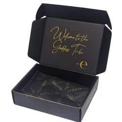 Wholesale White pink Cardboard Paper Mailing Clothing Cosmetic Gift Box Custom Logo Printed Corrugated Shipping Packaging Box