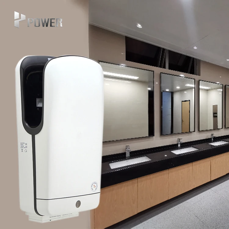 New Style Automatic Hand Dryer Touchless IPX4 Waterproof Brushed Motor Hot Air And Cold Air High Speed High Efficient Dryer