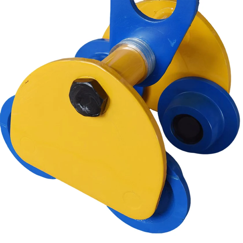 Geared Monorail Trolley Manual Beam Trolley Hand Operated Manual Plain Trolley