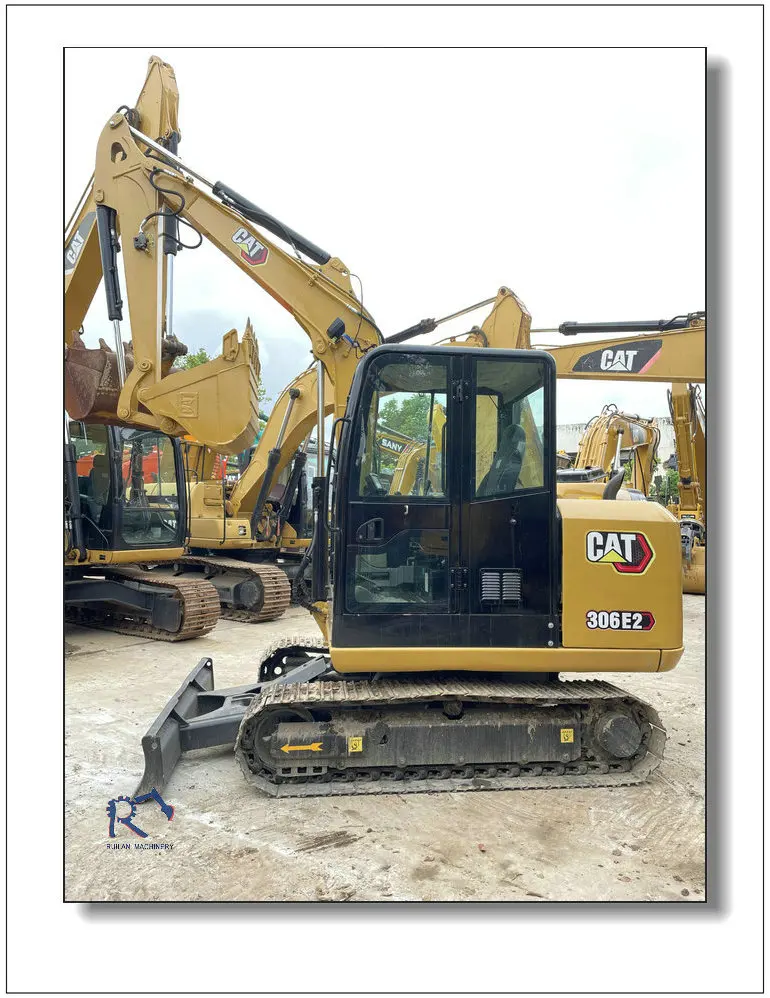 CAT306E2 оригинальный японский Подержанный Кот 306E2 306d/307/308/312/315/318 мини-экскаватор Распродажа по низкой цене cat306