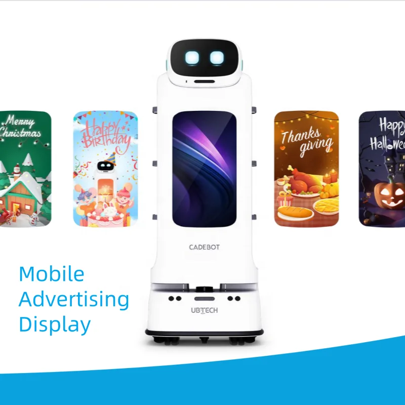 Commercial Autonomous Robot Delivery Hotel Restaurant Artificial Intelligent Food Delivery Robot