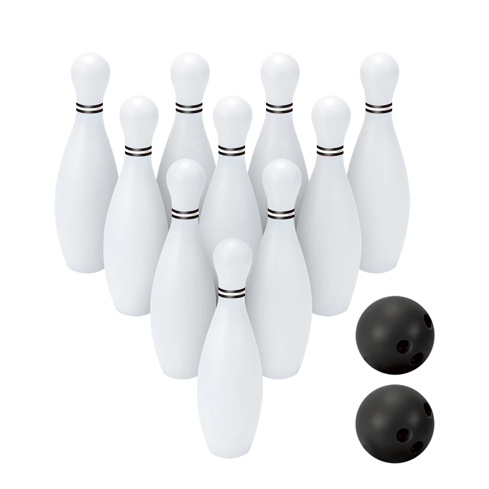 AOJIE Hot Sale Portable Box Kids Bowling Set Bowling Game Toys With 10 Pins 2 Balls Indoor and Outdoor Game For Gift Children