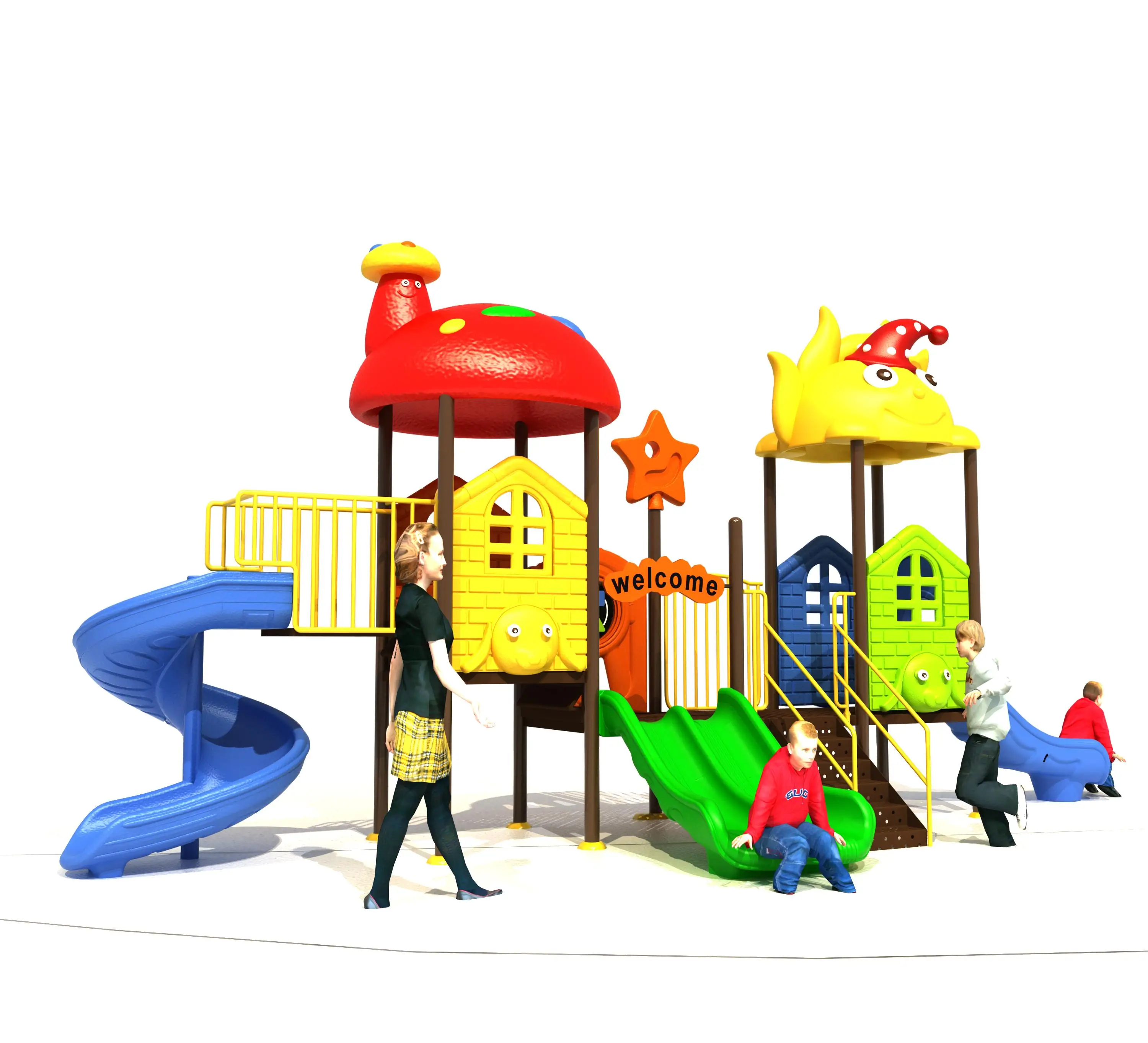 Детский пластиковый и металлический игровой инвентарь