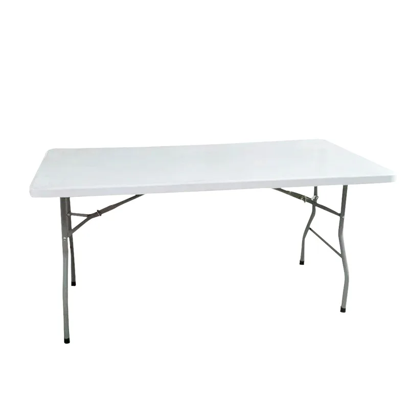 Promotion outdoor and indoor 150cm folding cheapest plastic table