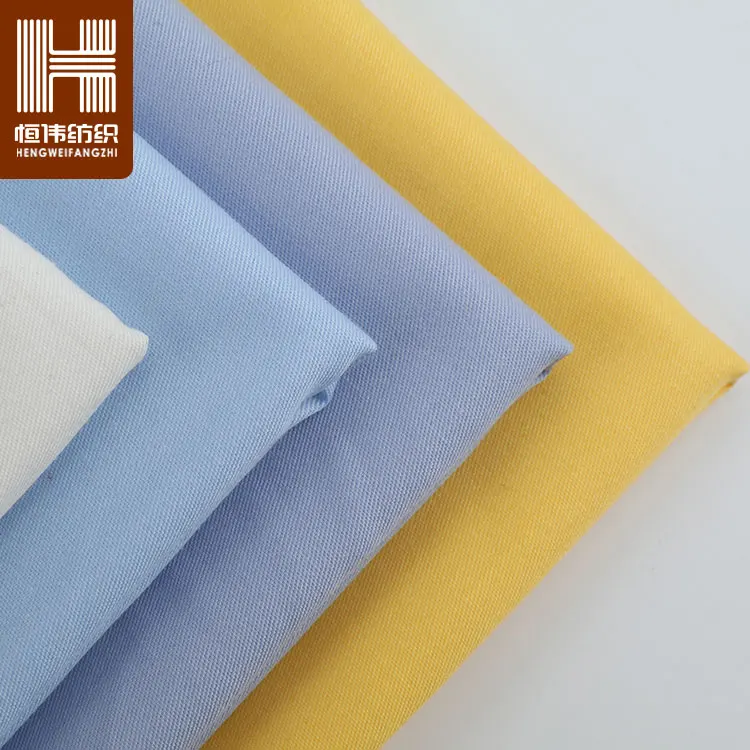 Custom 60C 40T CVC Twill fabric Polyester Canvas Fabric