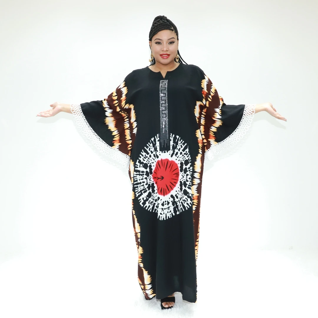 Africa clothing necklace abaya  African Favourite AY Fashion AC8480-A27BS39 Togo Fashion Dera