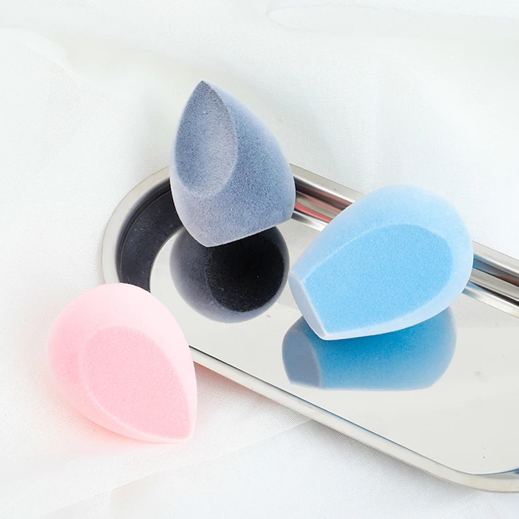 Бархатная супер мягкая косметическая губка из микрофибры для