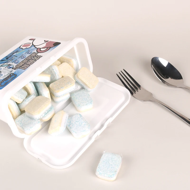 OEM Private Label Dishwasher Tablets Clean Household Washing Machine Dishes Tabs