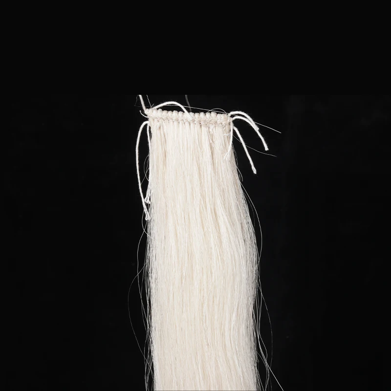 Handmade horse mane hair weftd and wefted rocking horse hair