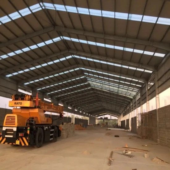 Prefab House Building Industrial light Steel Structure galpon storage building