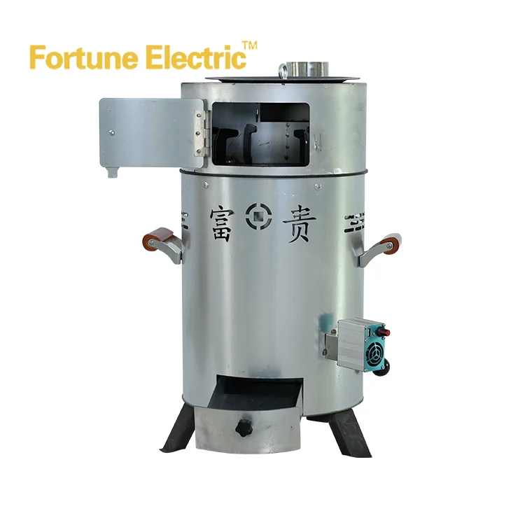 China straight hair convenient and fast environmental protection anthracite wood dual-purpose furnace