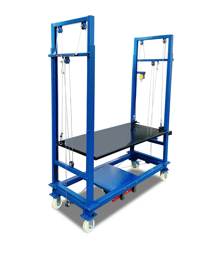 Customized 2-6m lifting electric scaffolding mobile lifting platform