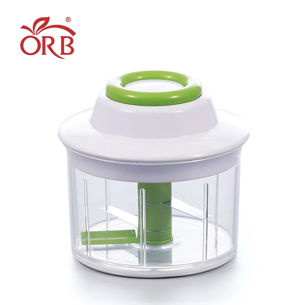 Kitchen small manual hand pull chopper  for vegetable Fruits Nuts Onions