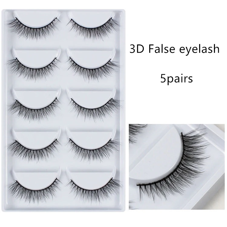 Thick Mink Luxury Best Manufacture Vendor Wholesale 5 Pair 25mm Eyelash In Bulk