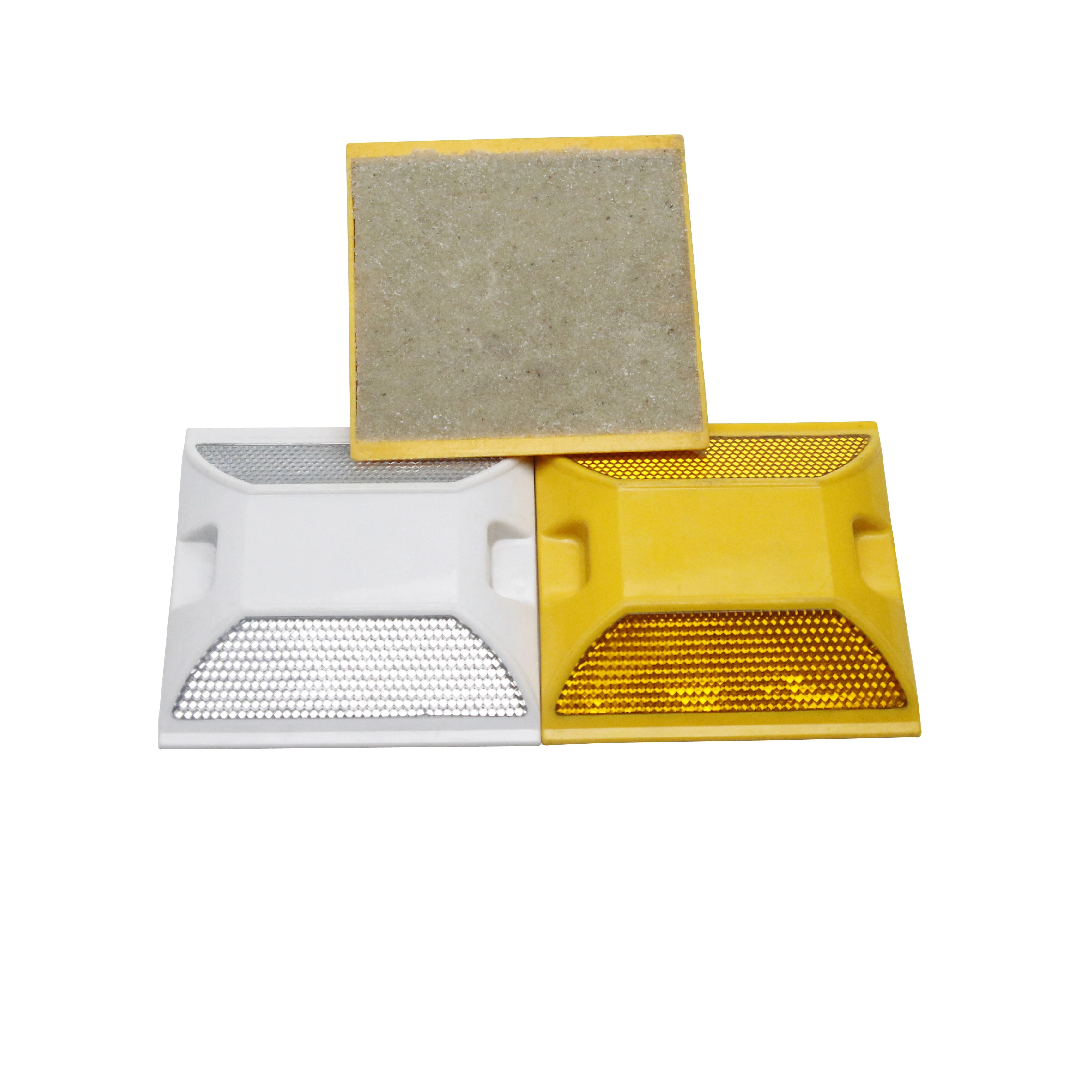 traffic safety pavement marker double side reflector highway cat eye road marker reflector plastic road stud