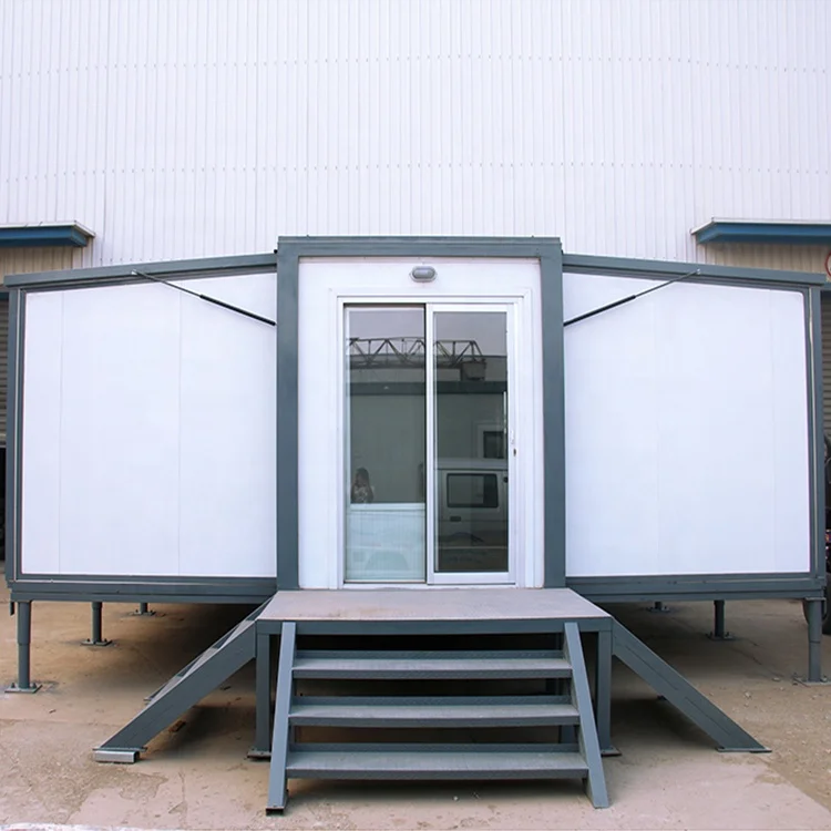 Экономичный расширяемый контейнерный дом жилой мобильный прочный складное зарядное устройство на солнечной