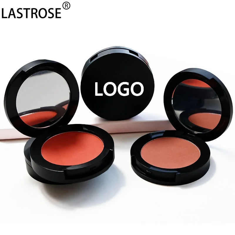 Private Label High Pigmented Glitter And Matte Cheek Blush Pink Makeup Powder Blusher