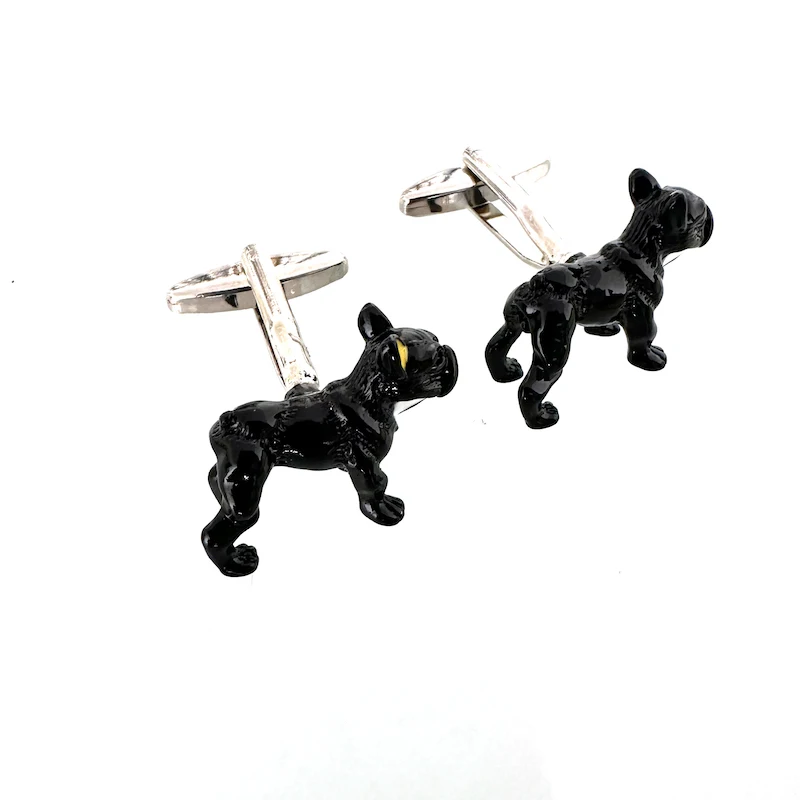 Keer necktie and accessories High-end dog design cufflinks for men
