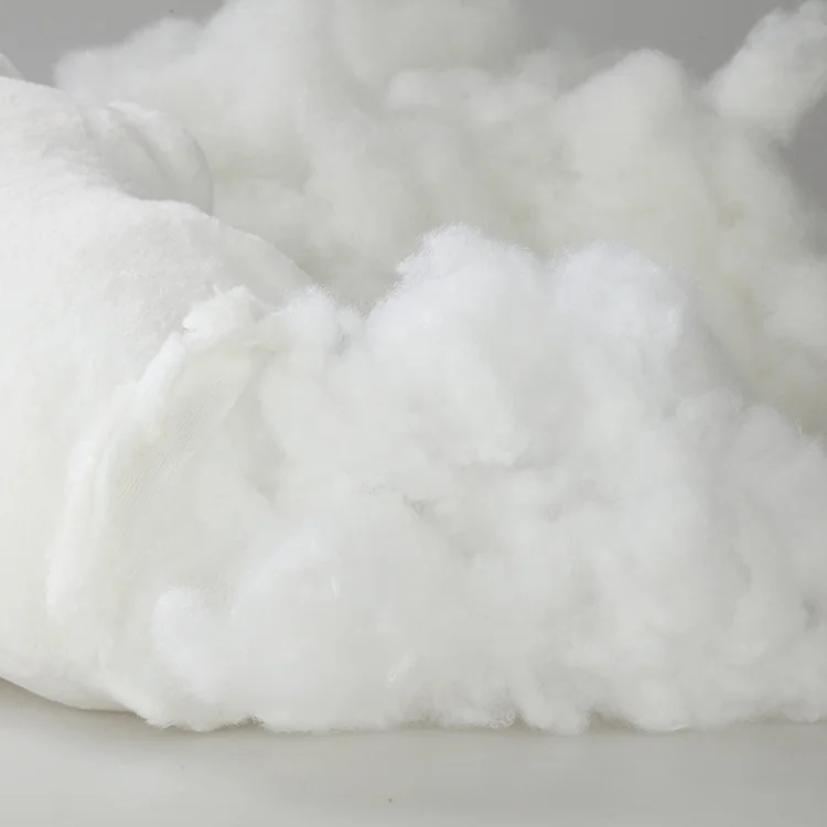 
High Quality Polyester Fiber 15d*64mm Non-Siliconized Filling materials 