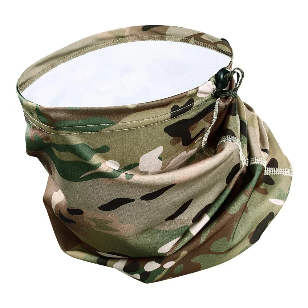 High Quality Camouflage Bandana Tactical Neck Gaiter Dry Fit Tube Face Mask