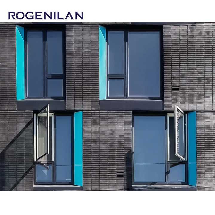 North American construction company special cheap aluminum casement windows, suitable for all kinds of engineering use