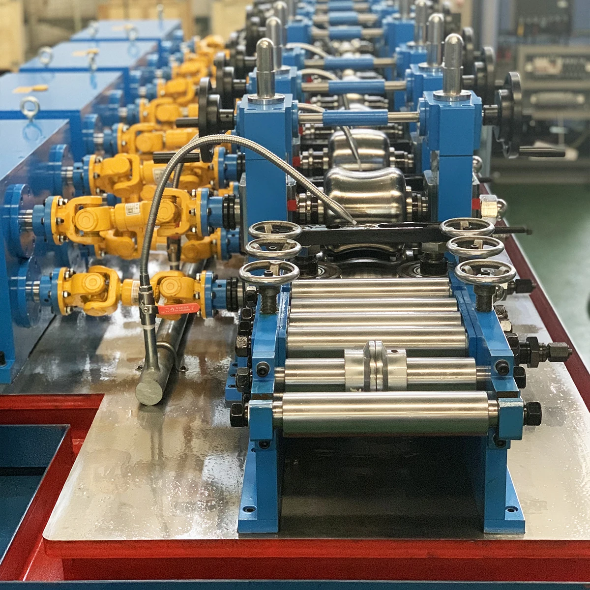 Automatic ERW Tube Mill Machine Square Tube Making Machine Ss Pipe Welding Machine Manufacturer
