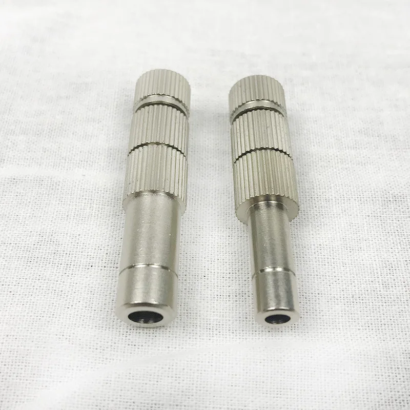 Brass quick insert low pressure atomizing nozzle fine mist cooling humidification dust removal atomizing fine nozzle industrial