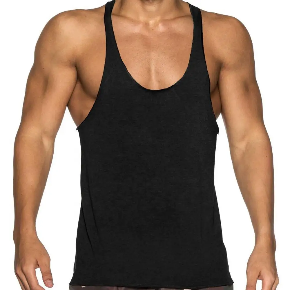 
Сделанная на заказ майка для фитнеса, тренажерного зала, с глубоким отверстием для рук, майка для мышц с круглым подолом от arferd impex 