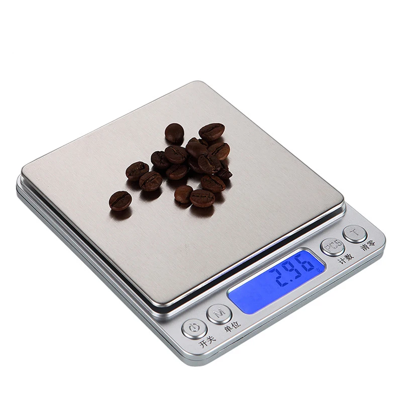 3000g/0.1g Electronic Weighing Scales Household Mini Jewelry Scales Portable Durable Digital Kitchen Scales