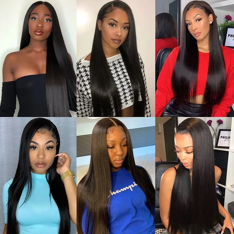 Human Hair HD Lace Frontal Wig for Black Women Cheap Online Shopping Guarantee Complete Skin Top Full 12A Brazilian Hair Long