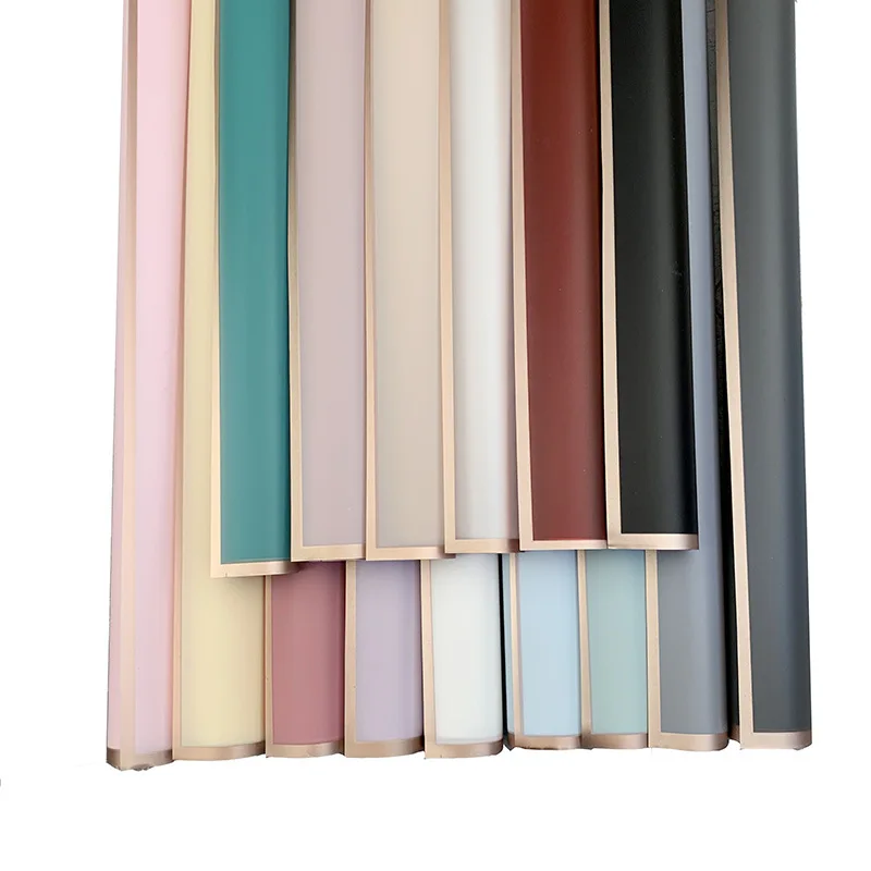 
korean style flower paper wrapping bouquet wrapping flower double side waterproof flower wrapping paper 