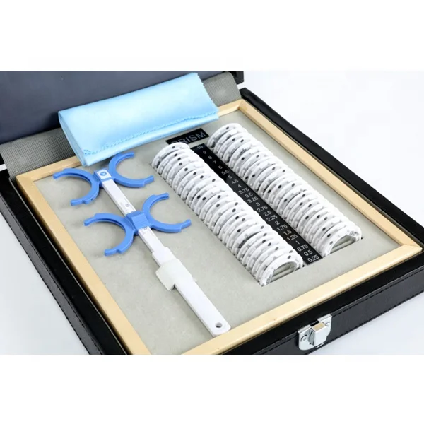 AIST RTS China Supplier Best Sale Ophthalmic Optometry Equipment Optical Trial Prism Lens Set