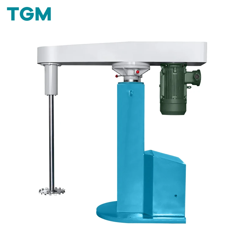 Factory Price Large Hydraulic Lifting Industrial High Speed Disperser Epoxy Car Paint Mixer