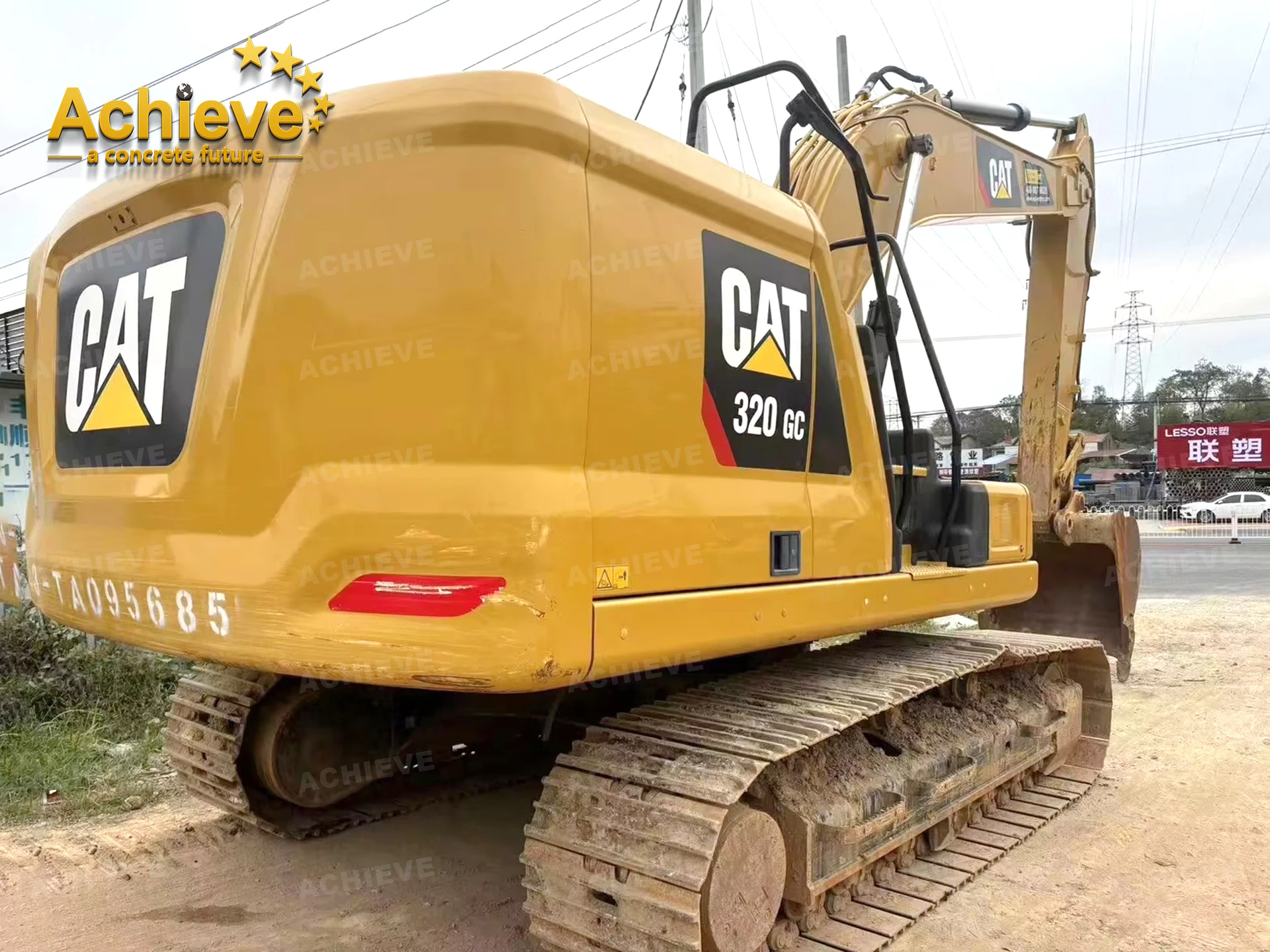 Экскаватор 2019 Cat 320GC с 3253 часами качественная б/у машина низкая цена автоматический двигатель и насос в качестве основных компонентов