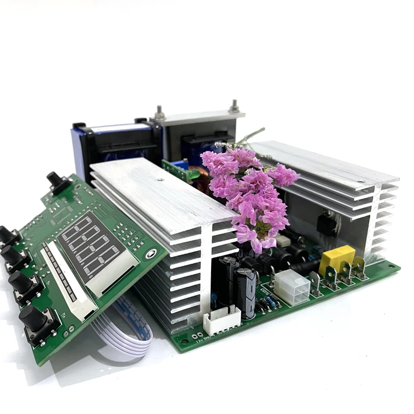 600W Ultrasonic Piezo Transducer Driver Circuit For Cleaning Oily Metal Parts