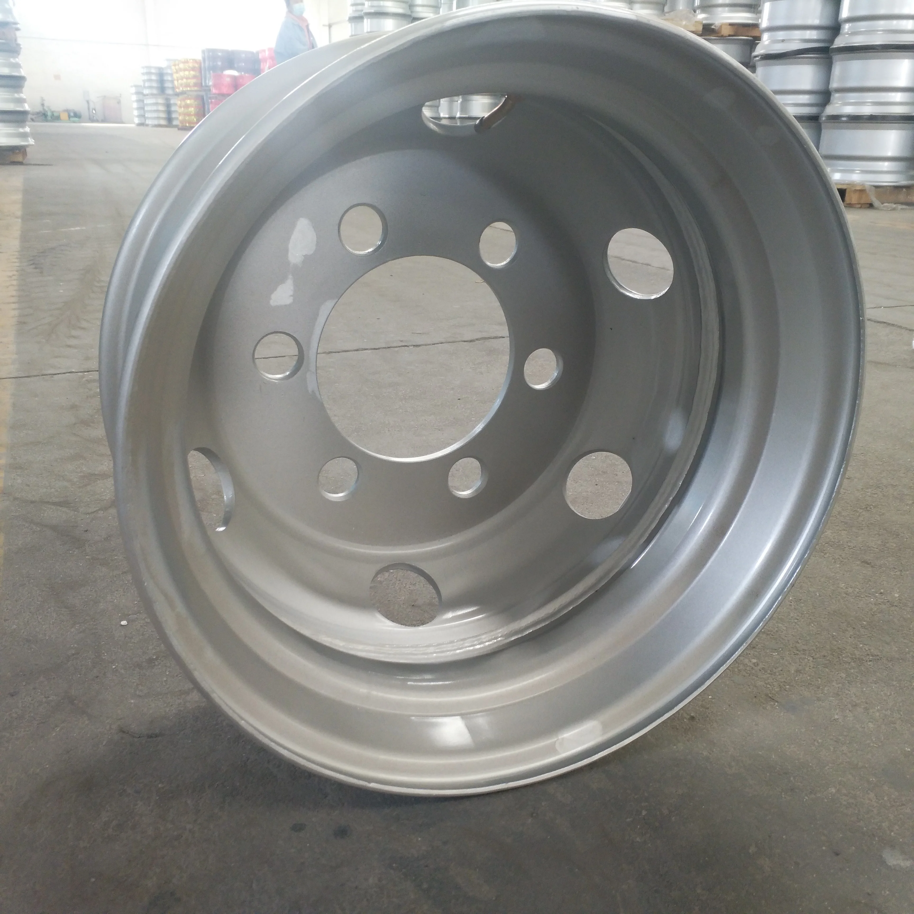 17.5x6.00 steel wheels truck rims aftermarket brand for truck
